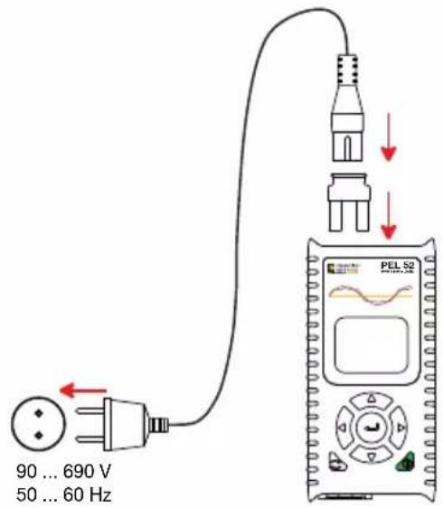 CHAUVIN ARNOUX PEL51 - LADDNING AV BATTERI - 1