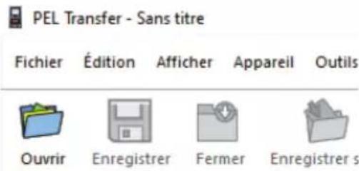 CHAUVIN ARNOUX PEL51 - CONNEXION DE L'APPAREIL AU PC - 1