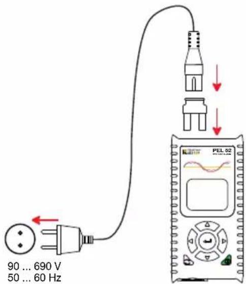 CHAUVIN ARNOUX PEL52 - CHARGING THE BATTERY - 1