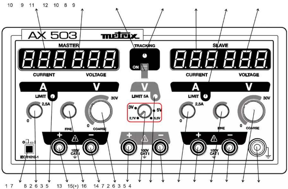 METRIX AX0503F - LEGEND - 1