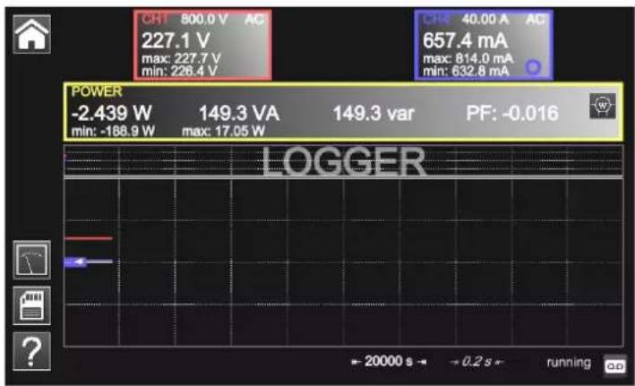 METRIX OX 9302 - Mode LOGGER - 3