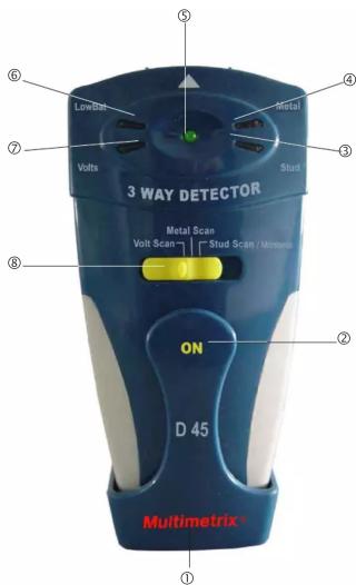MULTIMETRIX D45 - Recherche de tuyaux métalliques - 1