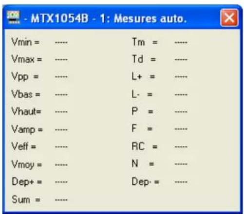 METRIX LX1600 - Cas particulier - 1