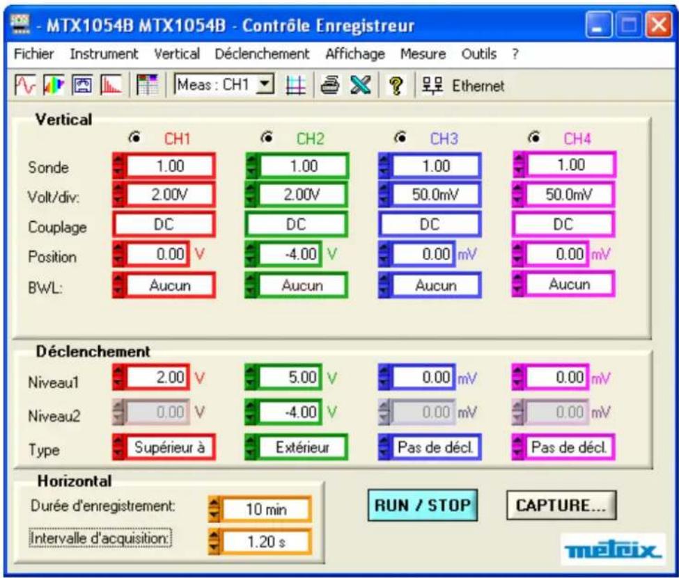 METRIX LX1600 - Visualisation de phénomènes lents « Mode ROLL » - 4