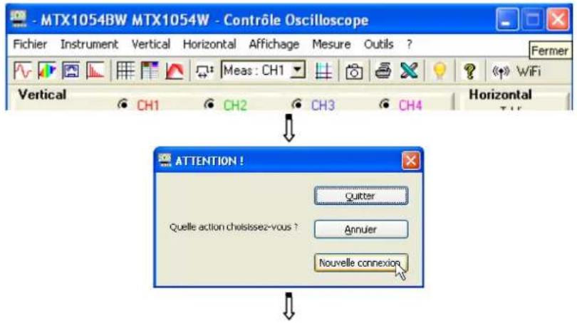 METRIX LX1600 - Instrument « Oscilloscope » (suite) - 1