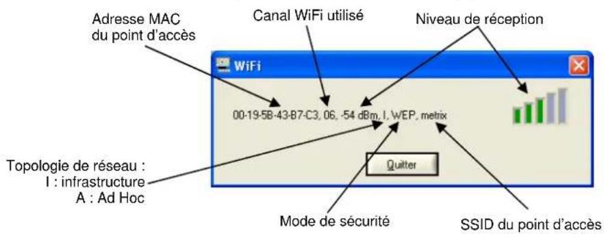 METRIX LX1600 - Programmation de la connexion WiFi (suite) - 3
