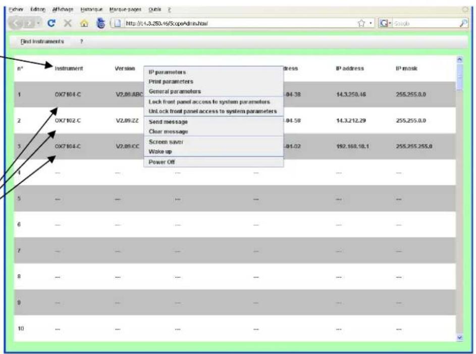 METRIX LX1600 - - ScopeAdmin (suite) - 2