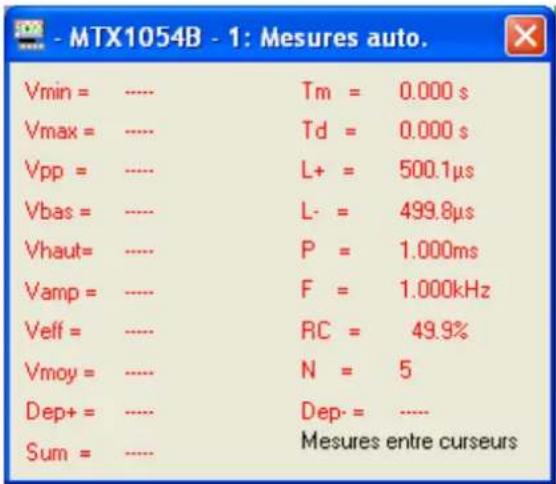 METRIX LX1600 - Mesures automatiques avec compensation du coefficient d'atténuation de la sonde - 1