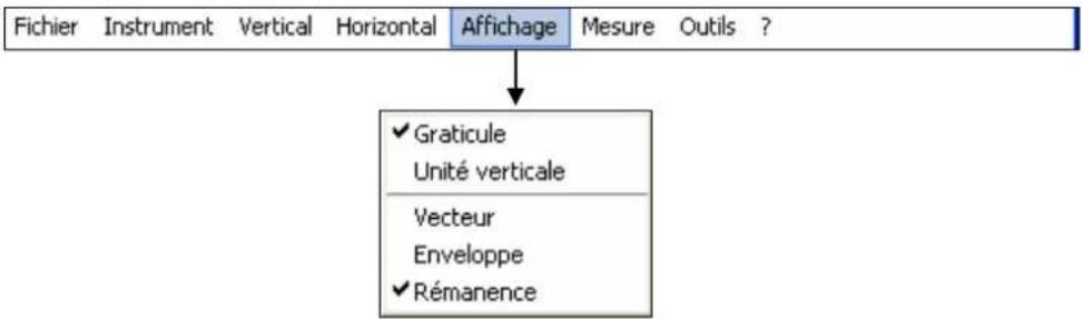 METRIX LX1600 - « Affichage » - 1