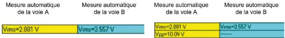 METRIX OX 5042B - ZONE "MESURES AUTOMATIQUES" - 1