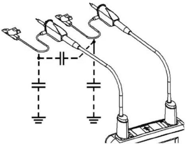 METRIX OX 5042B - CONNEXION DES CONDUCTEURS DE RÉFÉRENCE DE LA SONDE - 1