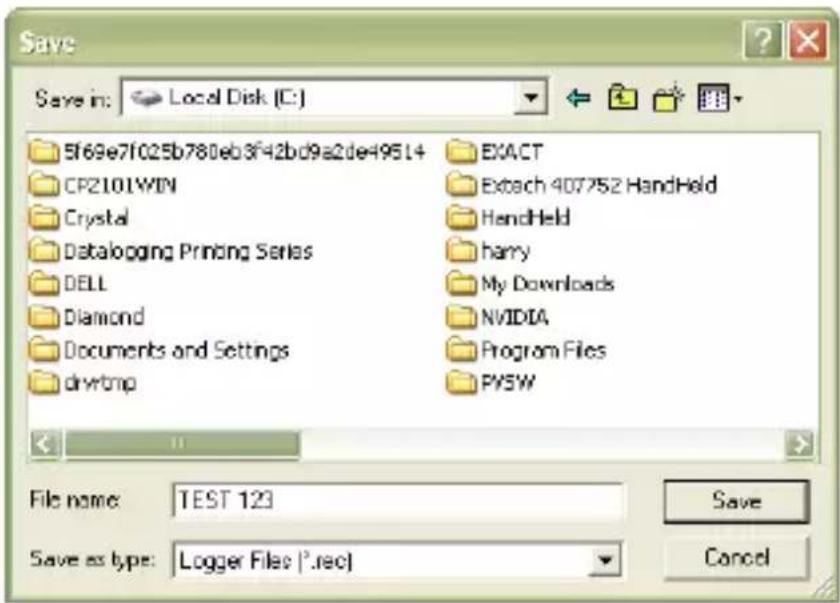 MULTIMETRIX DL53 - DESCARGA DE LOS DATOS REGISTRADOS EN UN PC - 2
