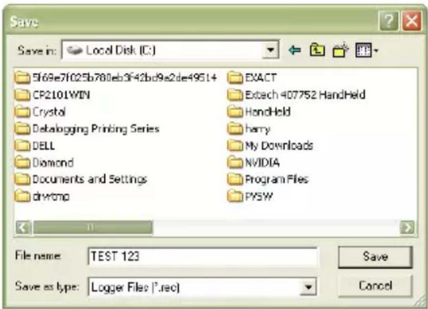 MULTIMETRIX DL53 - HERUNTERLADEN DER REGISTRIERTEN DATEN AUF EINEN PC - 2