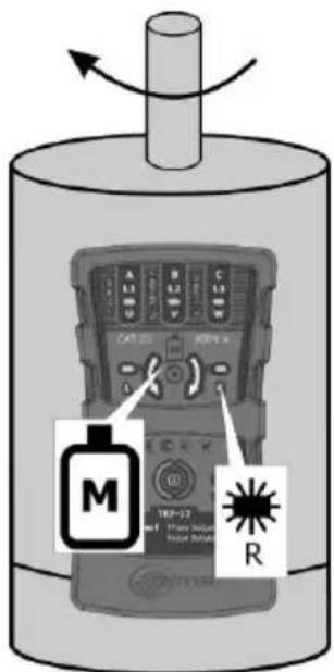 Sonel TKF-13 - Motor shaft rotation direction (connectionless) - 1