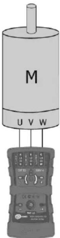 Sonel TKF-13 - Richtungstest der Drehung der Motorwelle (mit Leitung) - 1