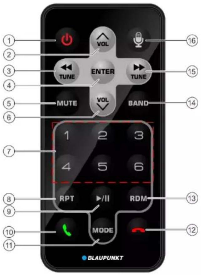 BLAUPUNKT Oslo 600 DAB - Siri®gebruiken - 2