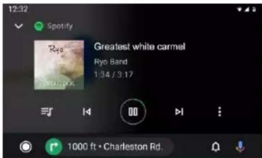 12:32 Spotify Ryo Greatest white carmel Ryo Band 1:34 / 3:17 00 1000 ft • Charleston Rd.