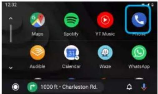 BLAUPUNKT Oslo 600 DAB - Effettuare una chiamata - 1