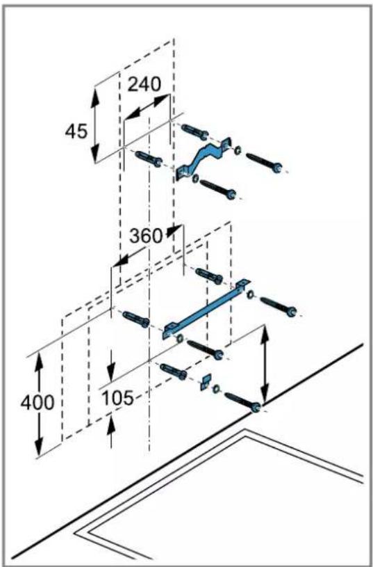 BOSCH DWK81AN60 - Dimensions de l'appareil - 2