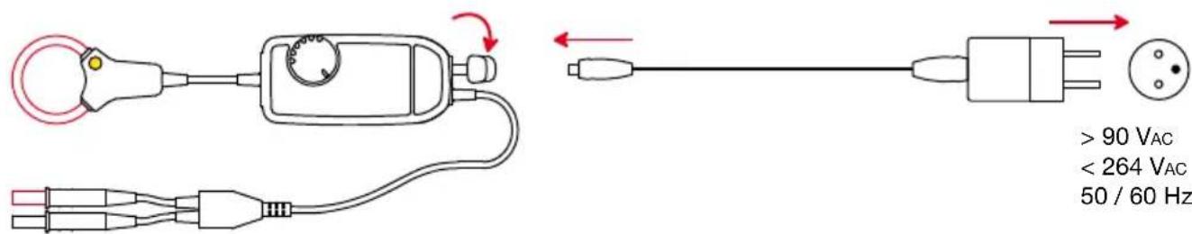 CHAUVIN ARNOUX MiniFlex MA110 - ADAPTATEUR SECTEUR (EN OPTION) - 1
