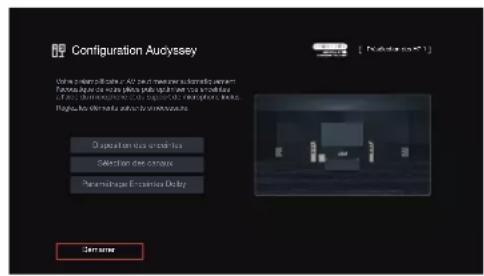 DENON AVC-X6800H - Connectez le microphone de mesures et de configuration sur la prise SETUP MIC de cet appareil. - 2