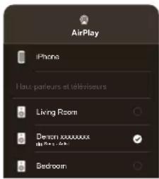 DENON AVC-X6800H - Lisez un morceau depuis votre iPhone, votre iPodtouch ou votre iPad sur plusieurs appareils synchronisés (AirPlay 2) - 2