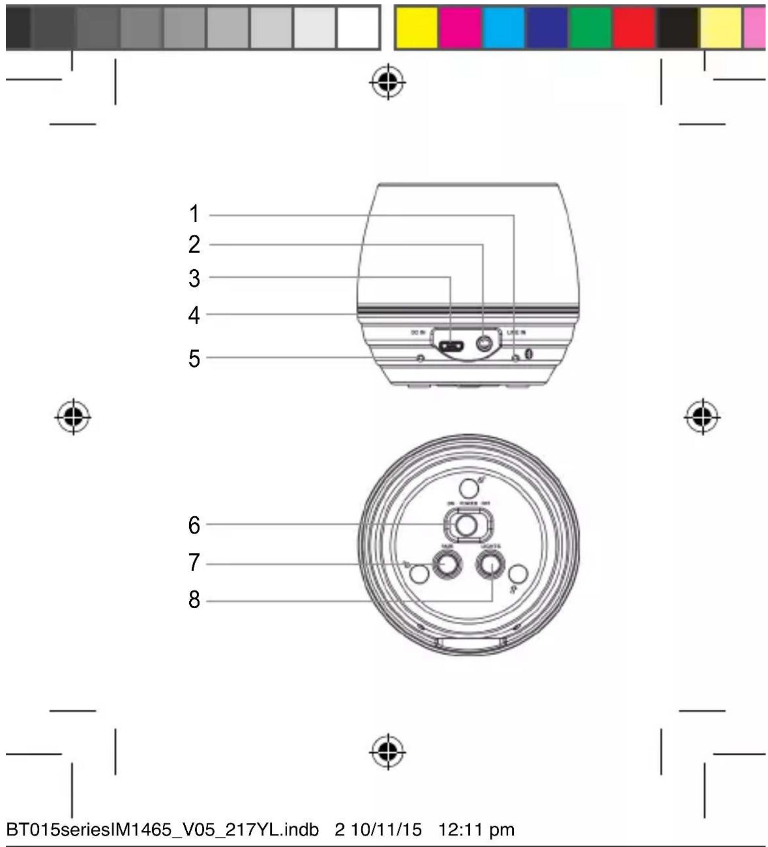 LEXIBOOK BT015 - INSTRUCTION MANUAL / MODE D'EMPLOI - 2