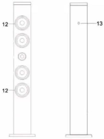 LEXIBOOK BT900 - EMPLACEMENT DES TOUCHES - 2