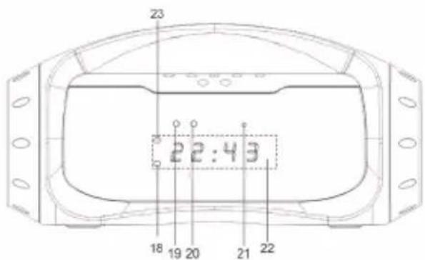 LEXIBOOK BTP100SL - Front panel - 1