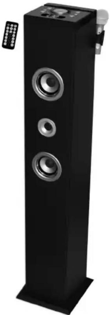 LEXIBOOK K8050 - Tour de son lumineuse Bluetooth® Bluetooth® Sound & Light Tower - 1