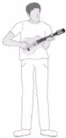LEXIBOOK K200 - Come tenere la chitarra - 3