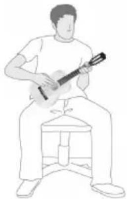 LEXIBOOK K200 - Come tenere la chitarra - 2