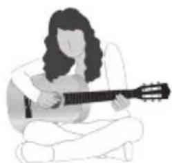 LEXIBOOK K2000 - Come tenere la chitarra - 4