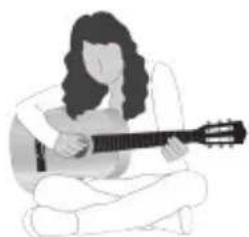 LEXIBOOK K2000 - Cómo sujetar la guitarra - 3