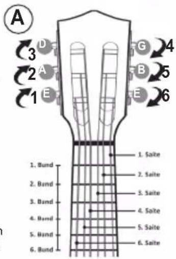 LEXIBOOK K2200 - So wird eine Gitarre gestimmt - 1
