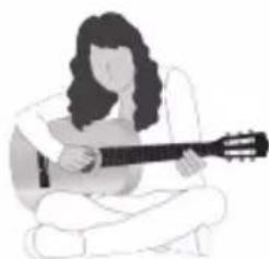 LEXIBOOK K2200 - Come tenere la chitarra - 4