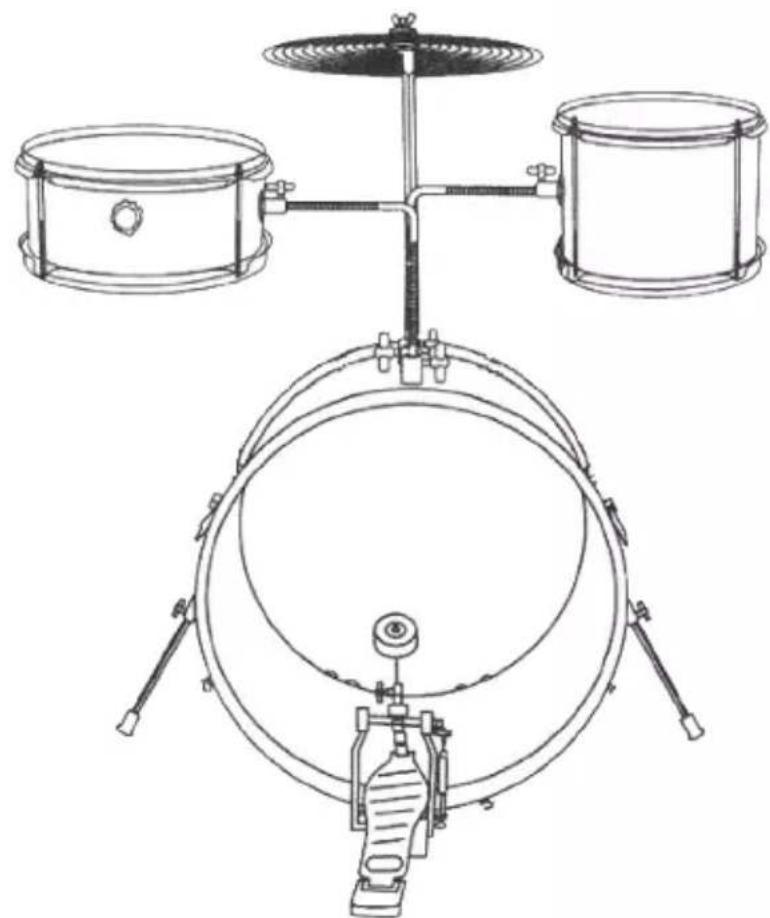 LEXIBOOK K600VI - Junior Schlagzeugset - 1