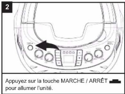 LEXIBOOK K7000 - UTILISATION DU LECTEUR CD - 2