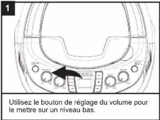 LEXIBOOK K7000 - UTILISATION DU LECTEUR CD - 1