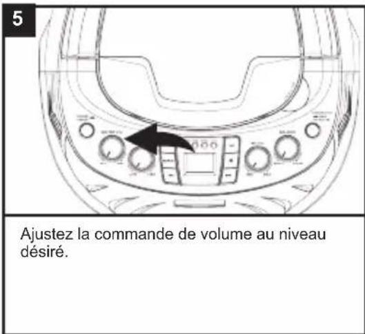 LEXIBOOK K7000 - UTILISATION DU LECTEUR CD - 5