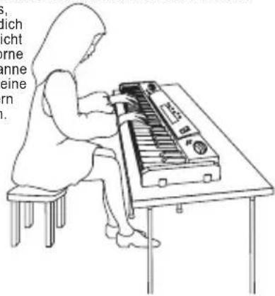 LEXIBOOK K710 - Haltung und Position der Hände - 1
