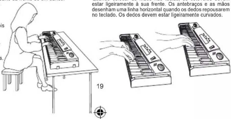 LEXIBOOK K710 - Postura e posicionamento das mãos - 1