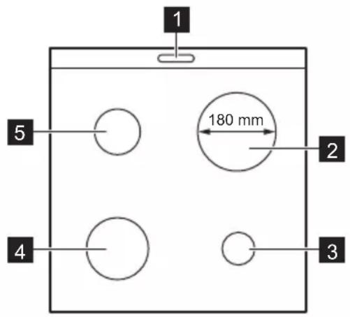 ARTHUR MARTIN AKM64500EX - Description de la table de cuisson - 1