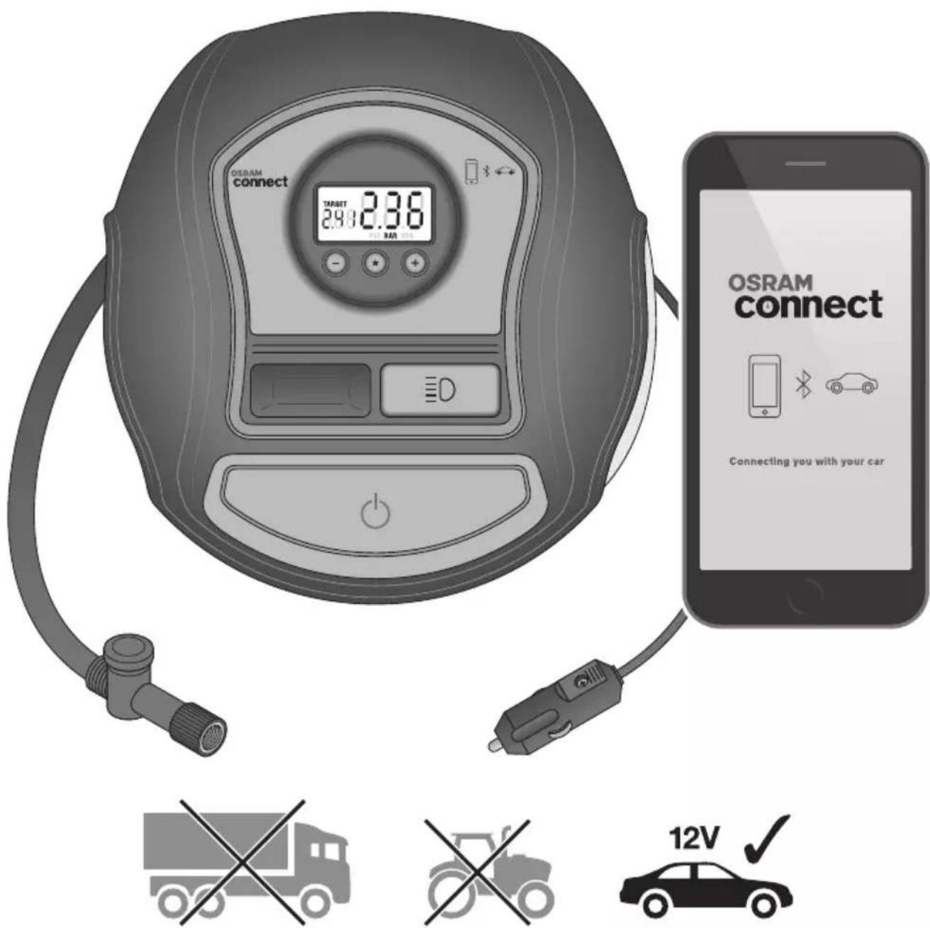 Osram TYREinflate Connect 650 - TYREinflate Connect 650 - 1