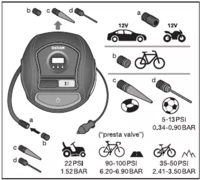 Osram TYREinflate 450 - TYREinflate 450 - 6