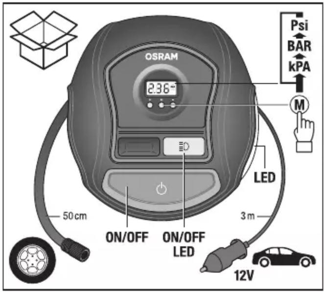 Osram TYREinflate 450 - TYREinflate 450 - 5