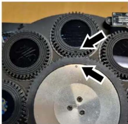 MARTIN ERA 700 Performance IP - Procédure de remplacement des gobos - 3