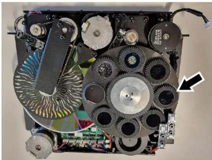 MARTIN ERA 700 Performance IP - Procédure de remplacement des gobos - 2