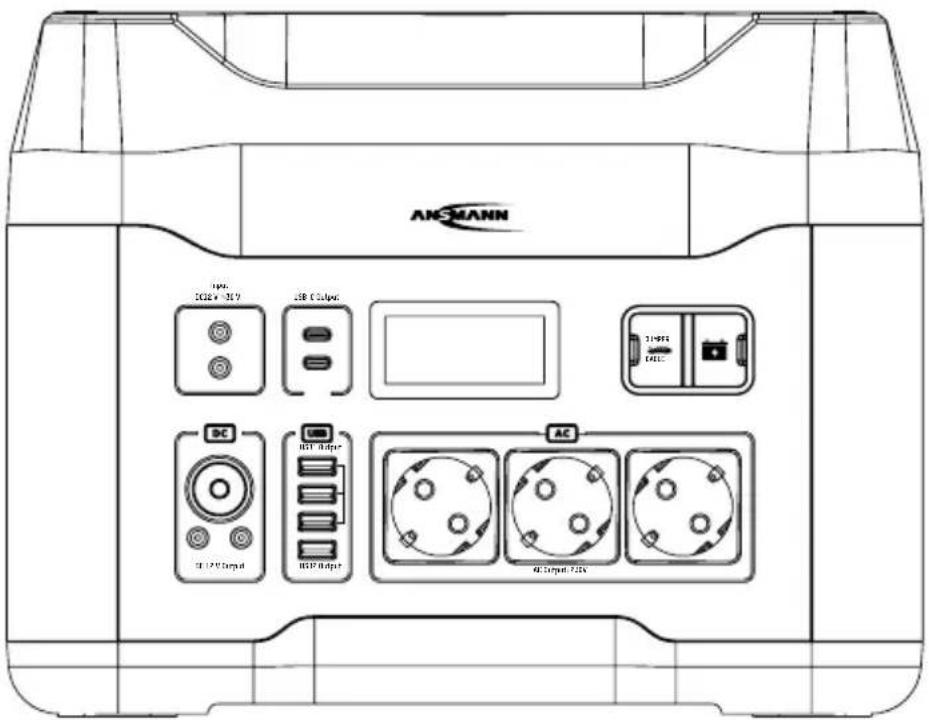 ANSMANN Powerstation PS2200AC - 1