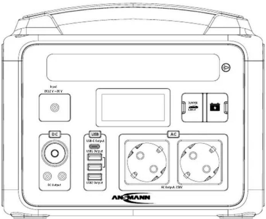 ANSMANN Powerstation PS600AC - 1